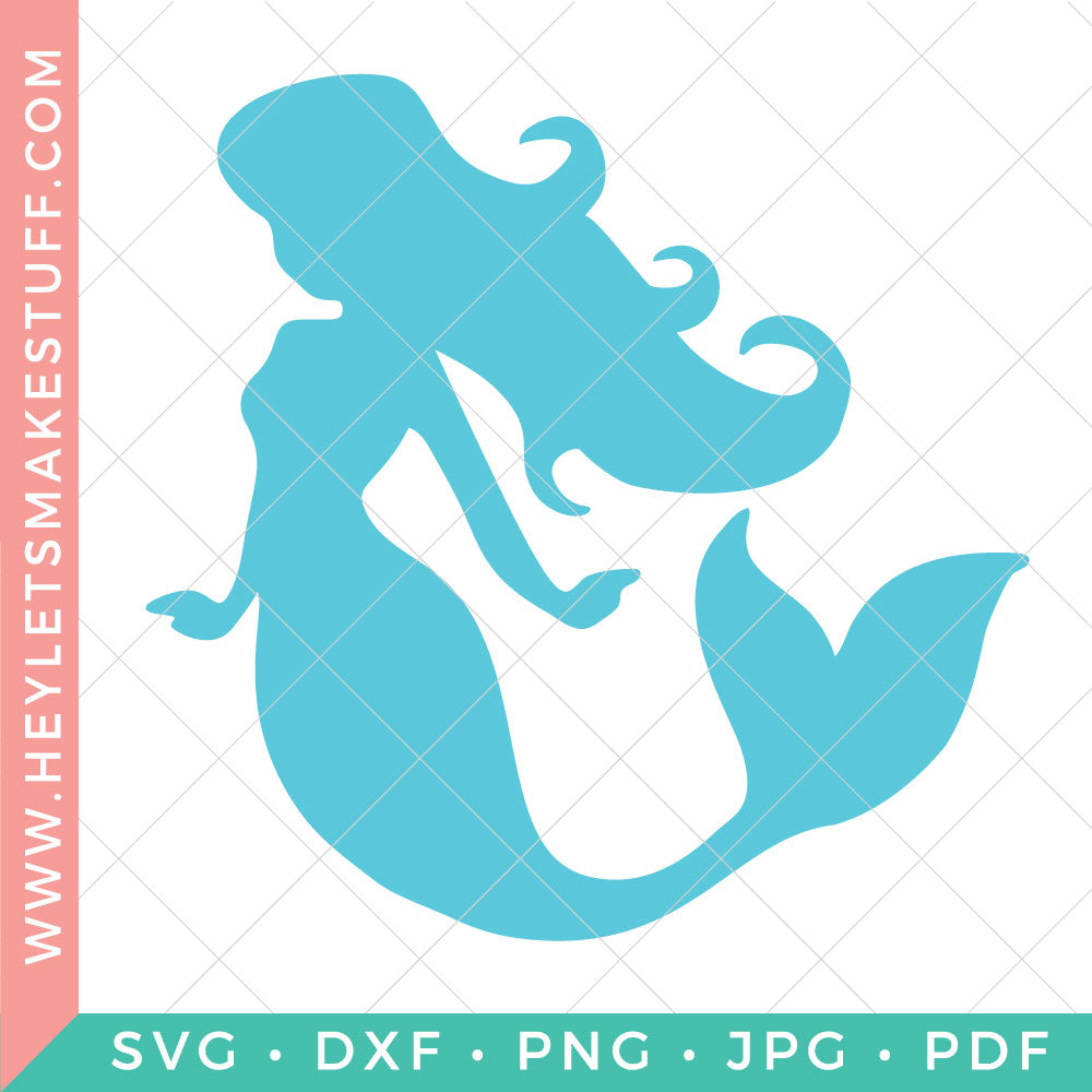 Download Mermaid Svg Bundle 4 Cut Files Hey Let S Make Stuff