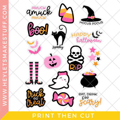 Summer Stickers for Print then Cut – Hey, Let's Make Stuff