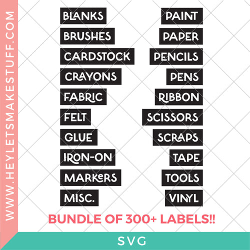 Open Script Spice Labels {FREE Silhouette Files} - Deeply Southern Home