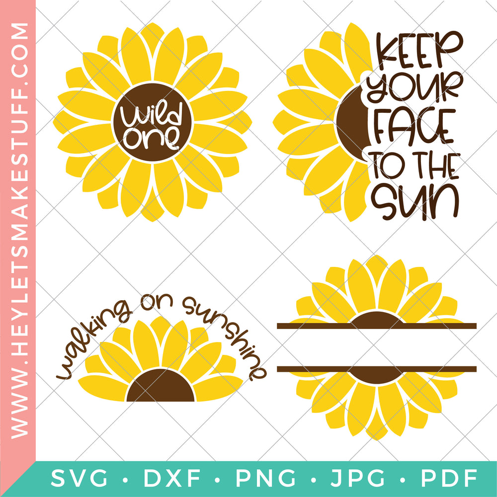 Free Free Sunflower Name Svg 351 SVG PNG EPS DXF File