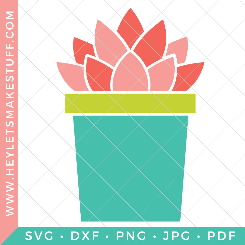 Cactus Succulent Svg Bundle Hey Let S Make Stuff