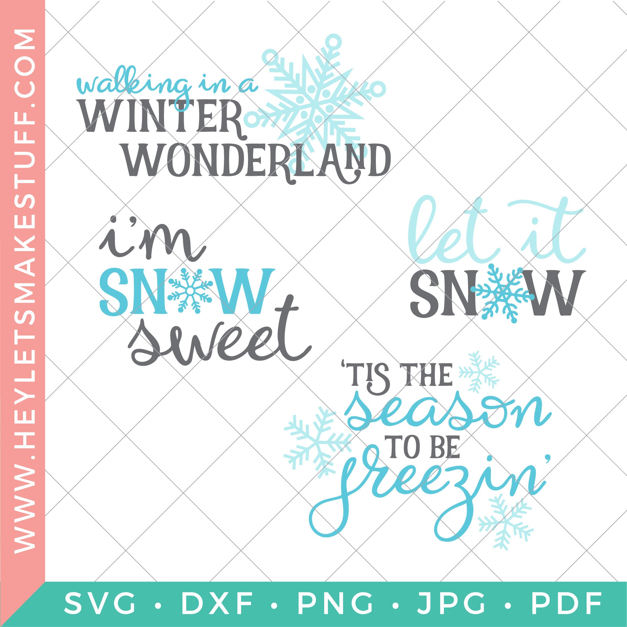 Download Winter And Snow Svg Bundle Hey Let S Make Stuff