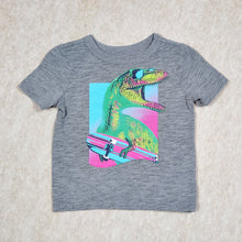 Load image into Gallery viewer, Old Navy Boys Dino Skateboard Shirt 12M Used View 1