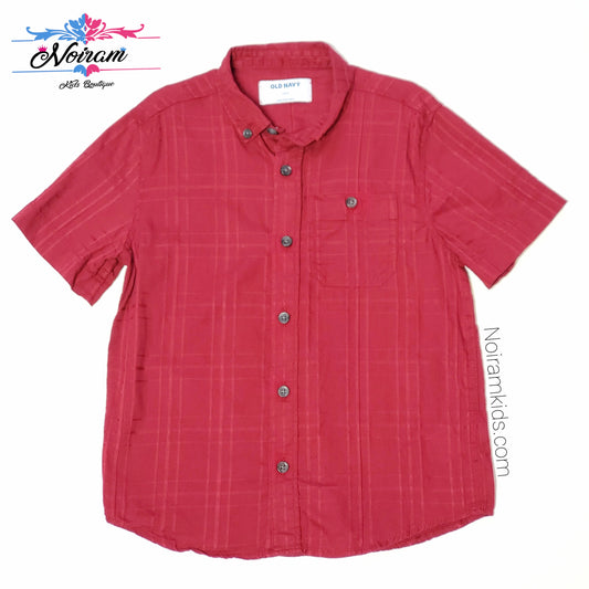 Old Navy Boys Red Multi Plaid Shirt Size 8 Used – Noiram Kids Boutique