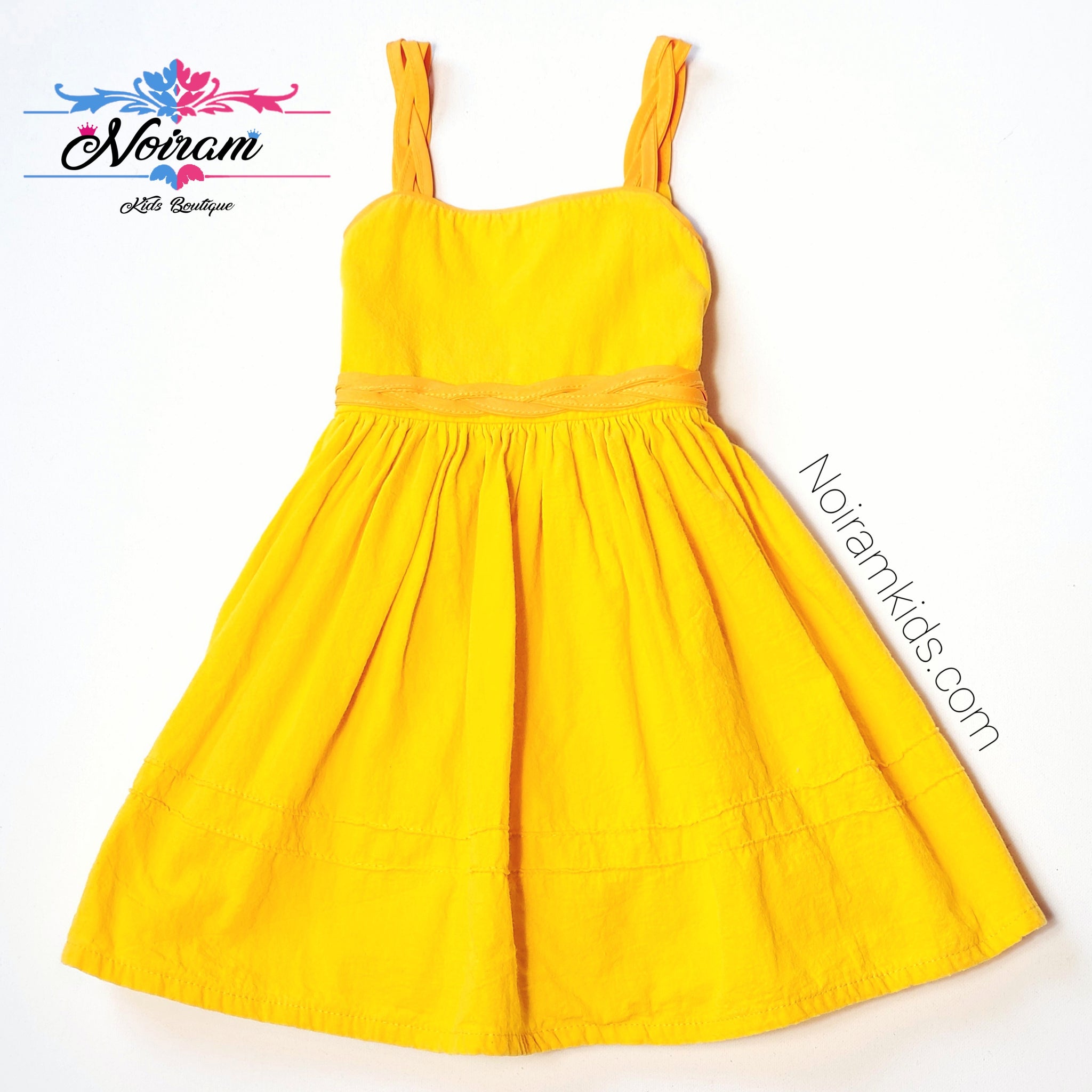 yellow 2t dress