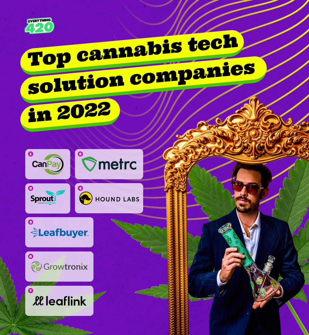 Top cannabis tech solution companies in 2022