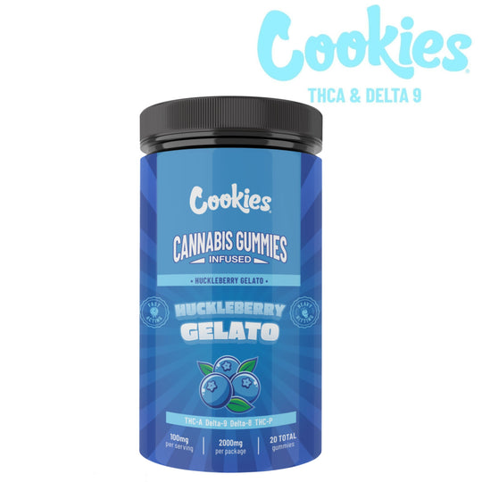 Cookies Huckleberry Gelato THC-A + Delta 9 Gummies - 25ct Image 1