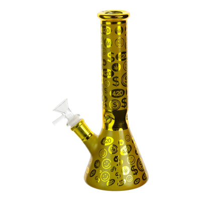 Money Bags Beaker Bong - 10in - Everything For 420