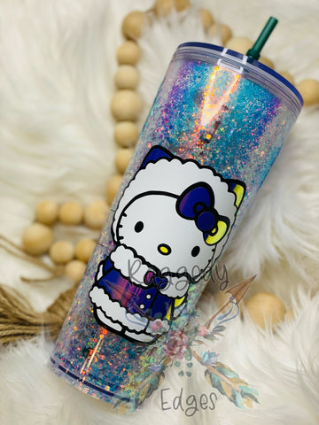 Hello Kitty Glitter Tumbler 4 Pack - World Market