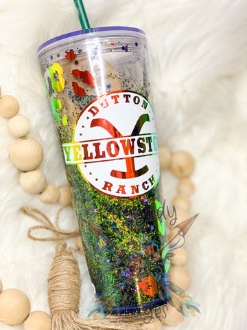 Gingerbread Dreams, Starbucks Snow Globe Glitter Tumbler