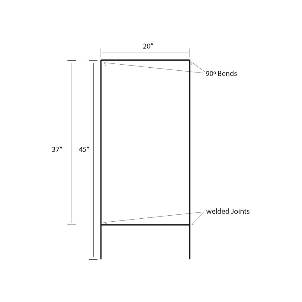 LHS-352: Slant Back Acrylic Easel Business Card Holder – Brochure Holders 4U