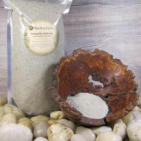 Back to Earth - Tranquility Bath Salts with Canadian Glacial Clay