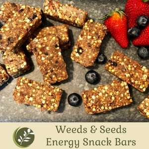 Weeds & Seeds Energy Snack Bars