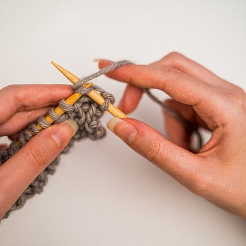 Learn to knit, learn to be kind