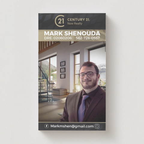 Real Estate Business Card designed and printed by Signs Lord