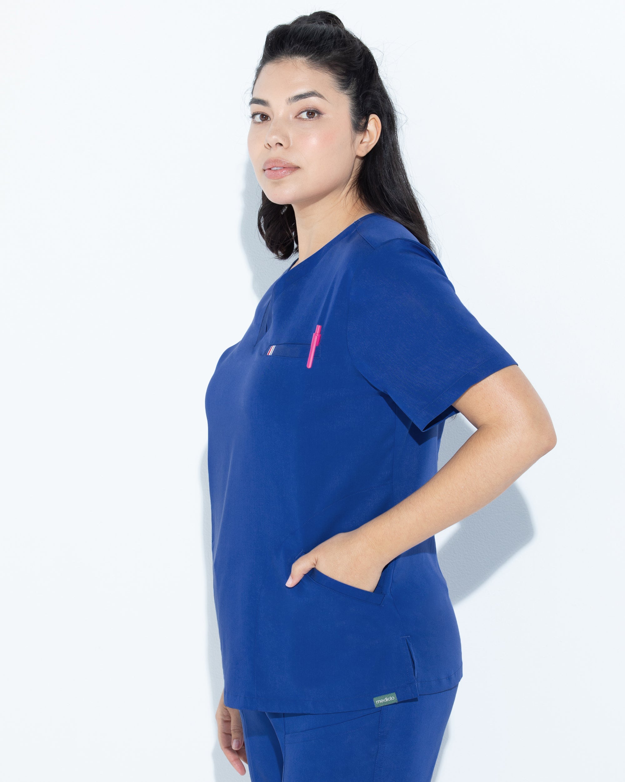 Mercy Top - Cobalt blue - RELODE