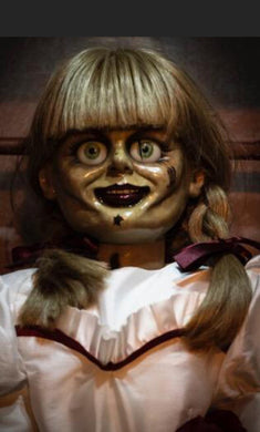 scary closet annabelle doll