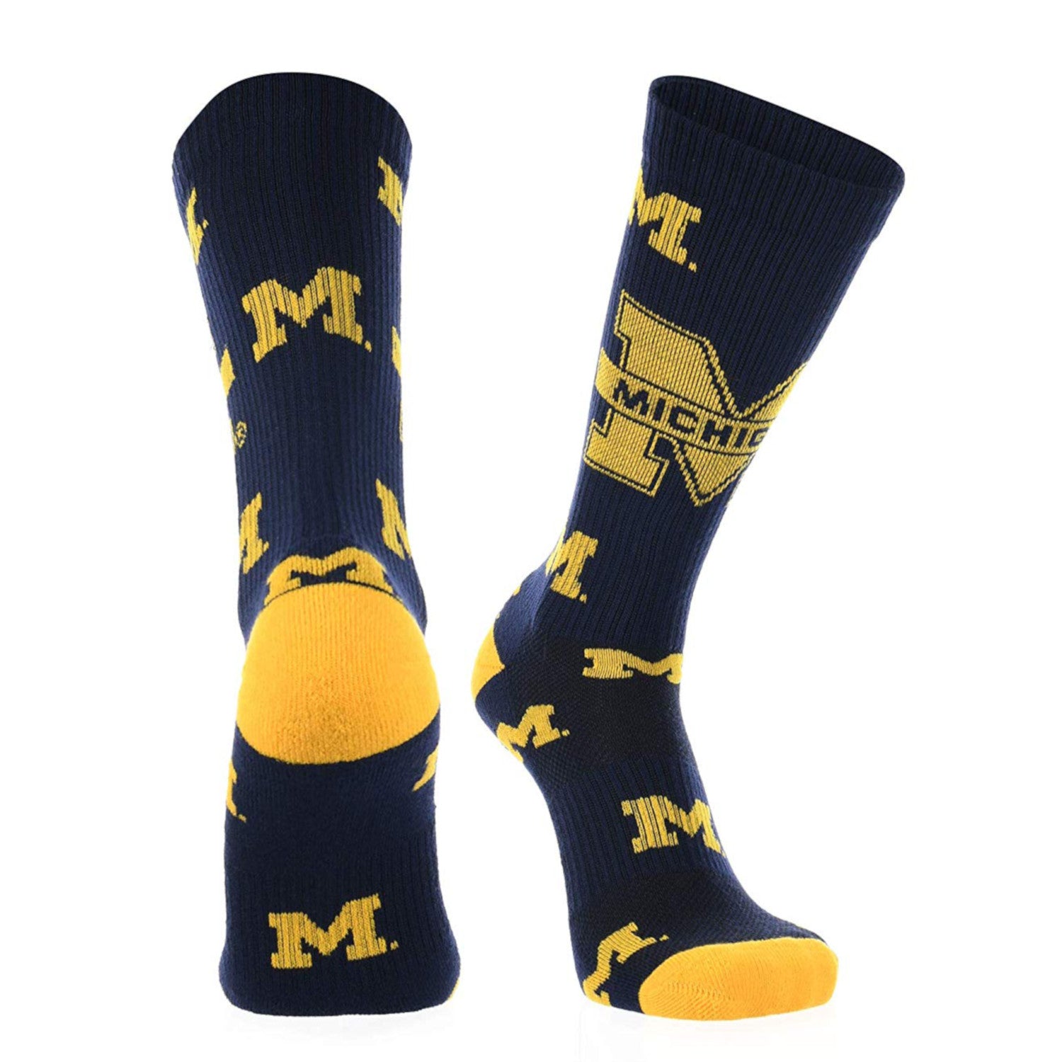 University of Michigan Wolverines Socks | U of M Socks | UMich Socks ...