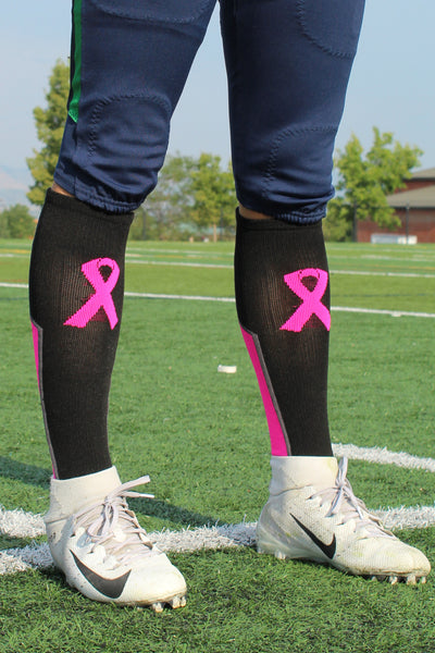 breast cancer awareness socks