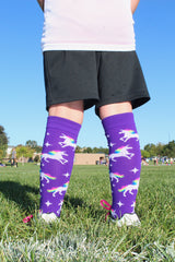 Rainbow Unicorn Soccer Socks