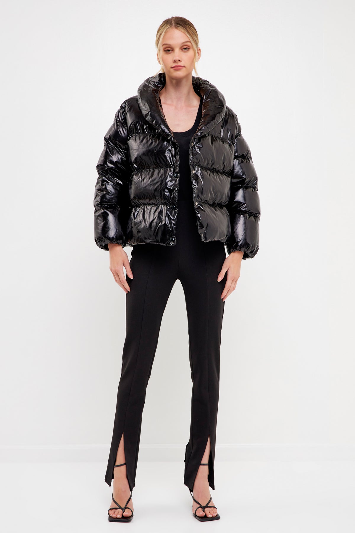 Cropped Puffer Jacket