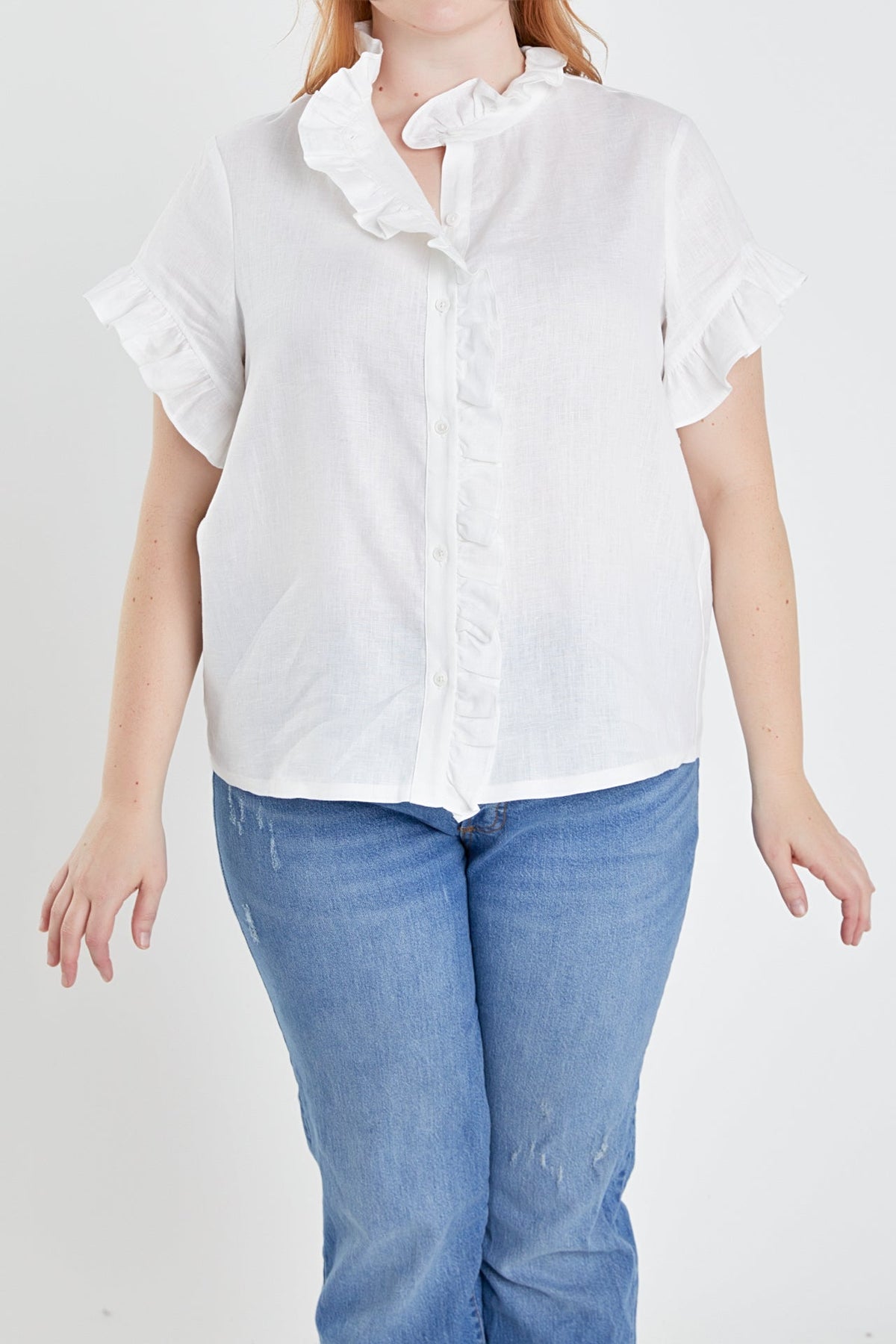 Linen Shirt _ 141633 _ Off White from REFINERY – Refinery