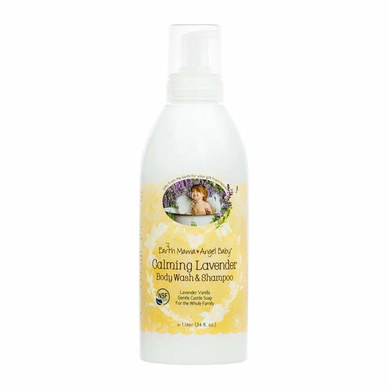 earth mama angel baby body wash & shampoo