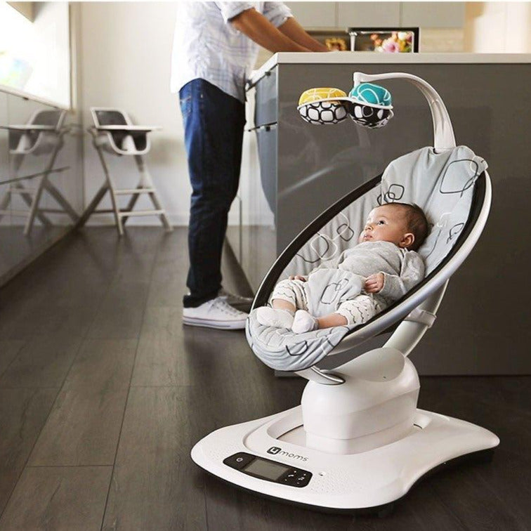 4moms classic grey mamaroo 4.0 bouncer