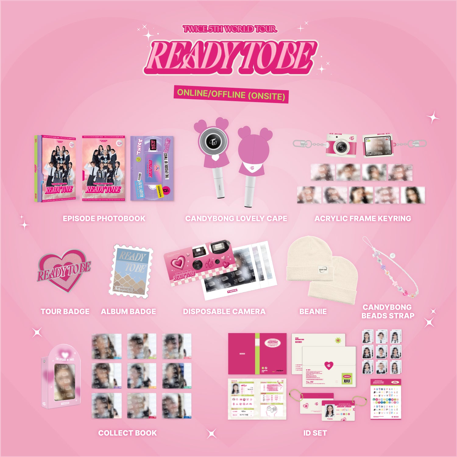 twice Ready to be ワールドツアーグッズセット