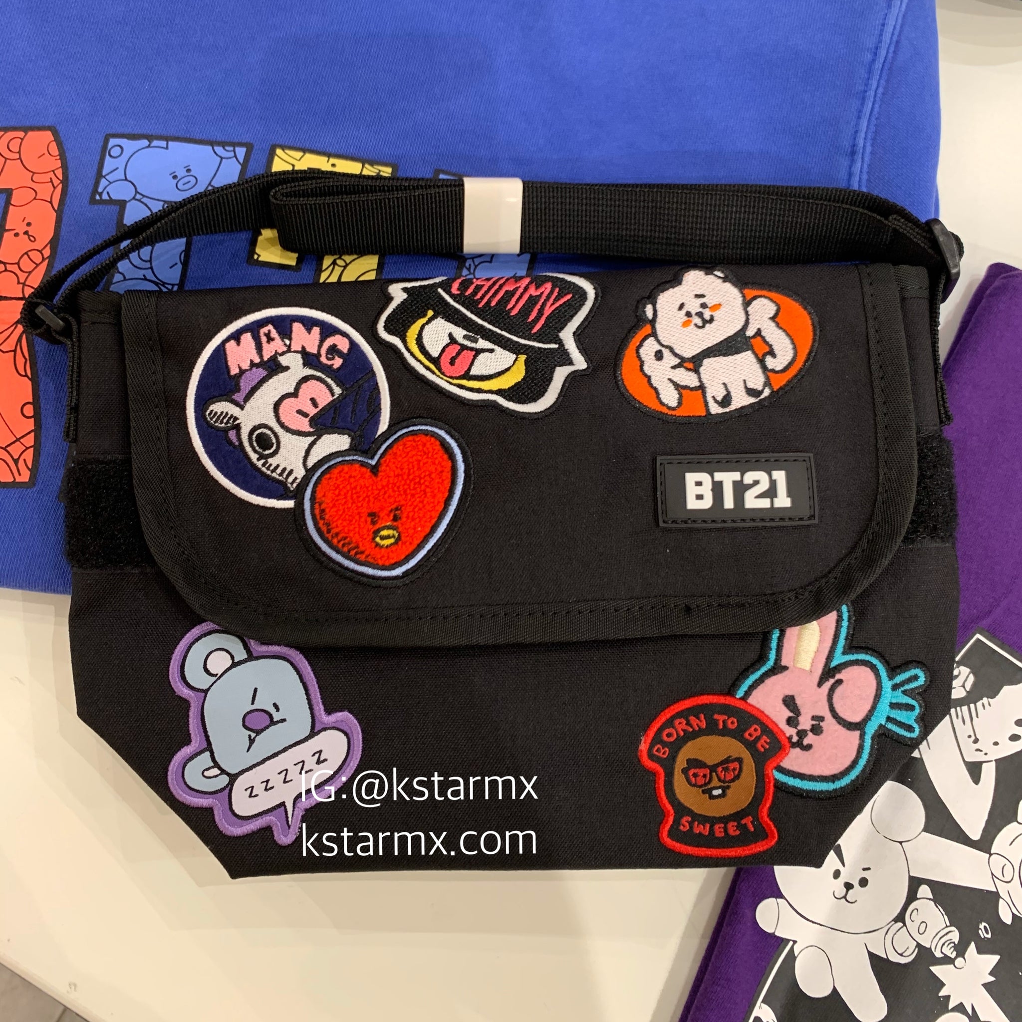 bt21 messenger bag