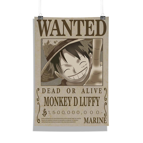 One Piece Roronoa Zoro Wanted Poster – Epic Stuff