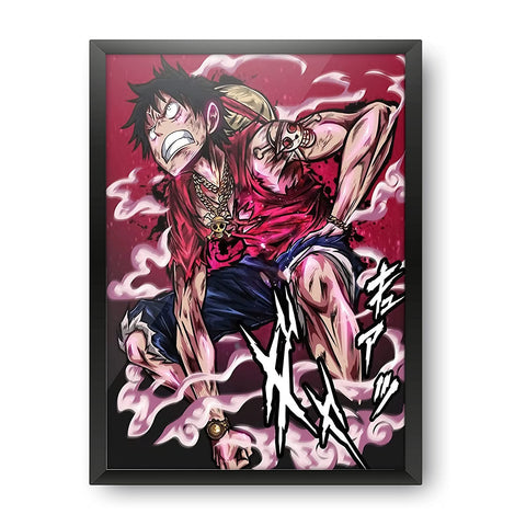 Anime notebook  8 x 8 Acrylic Poster  Frankly Wearing