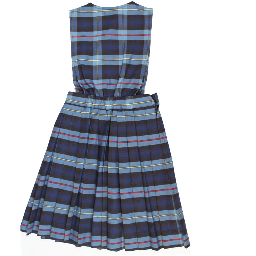 Plaid School Uniform Jumper V-Front Knife Pleats Style 62 ...