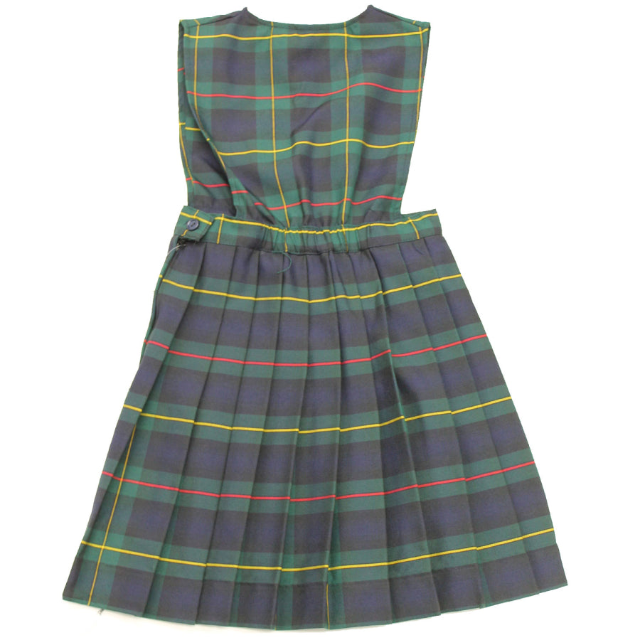 Plaid School Uniform Jumper V-Front Knife Pleats Style 62 ...