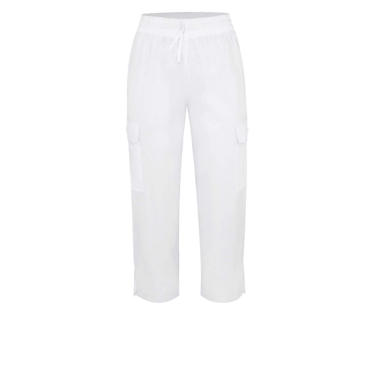 Adar Universal Natural-Rise Cargo Pocket Capri Pants - SchoolUniforms.com