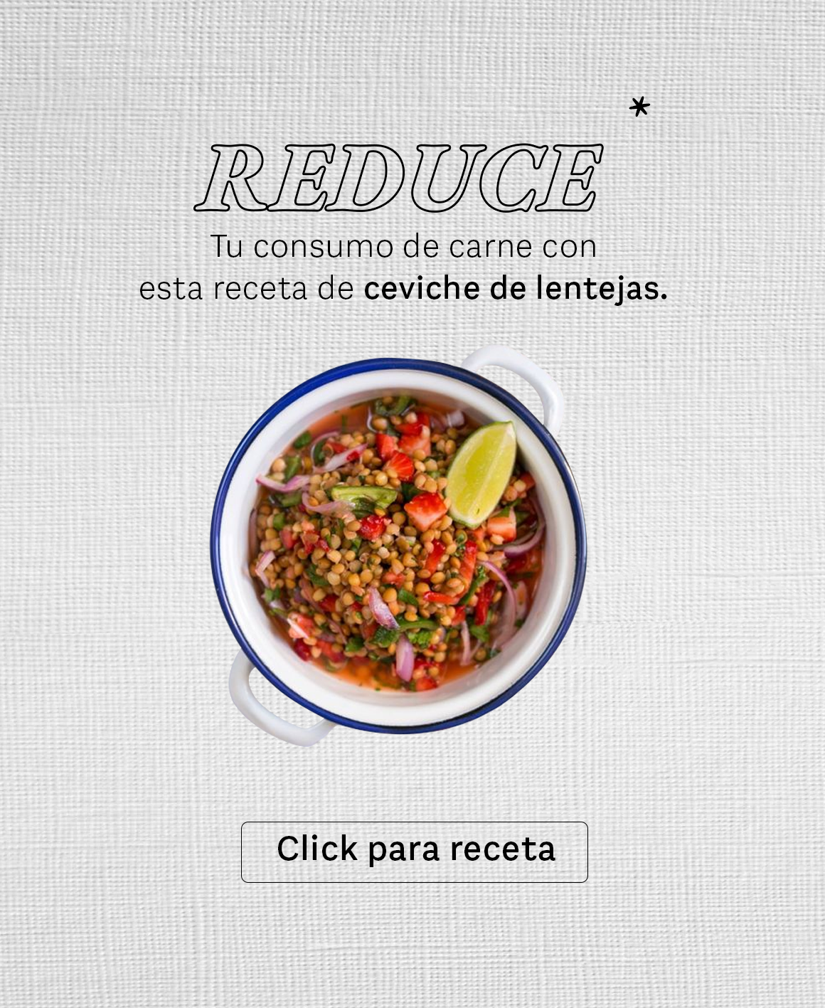 Receta de Ceviche de Lentejas – 