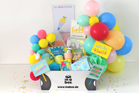 Bild: Funfetti Party Box mit allem was Du zum feiern brauchst in Zusammenarbeit mit partystories.de