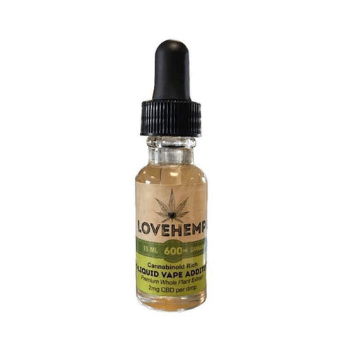 Love Hemp - CBD Vape Additive E-Liquid 600mg 15ml.