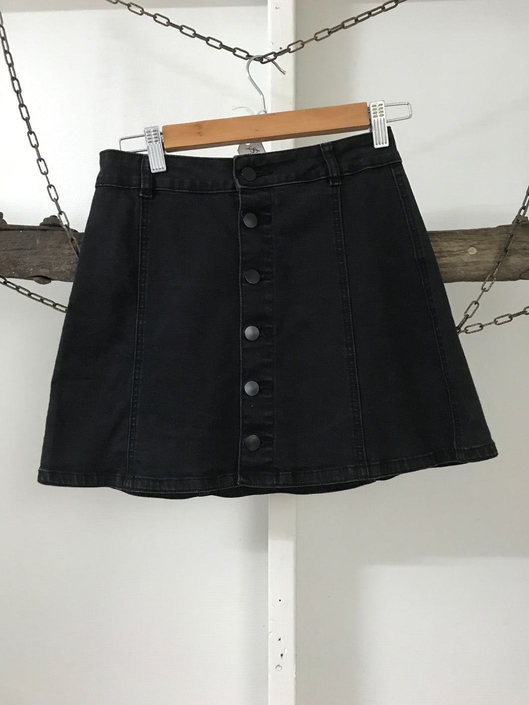 supre denim skirt