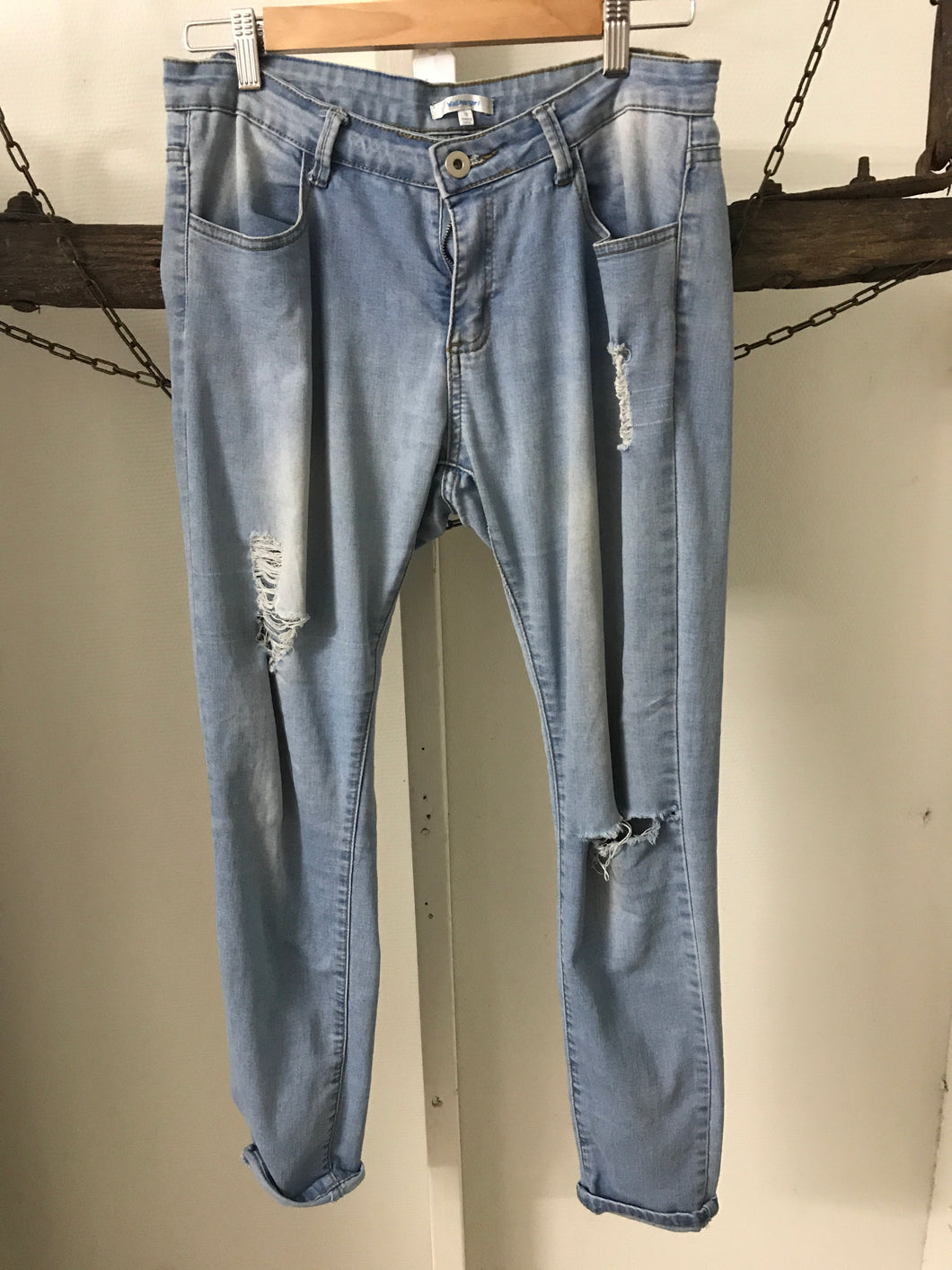 ripped jeans size 10