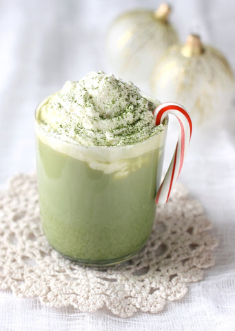 matcha teás tojáslikős karácsonyra recept