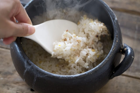 ご飯は毎回炊くと炊きたてが食べれる