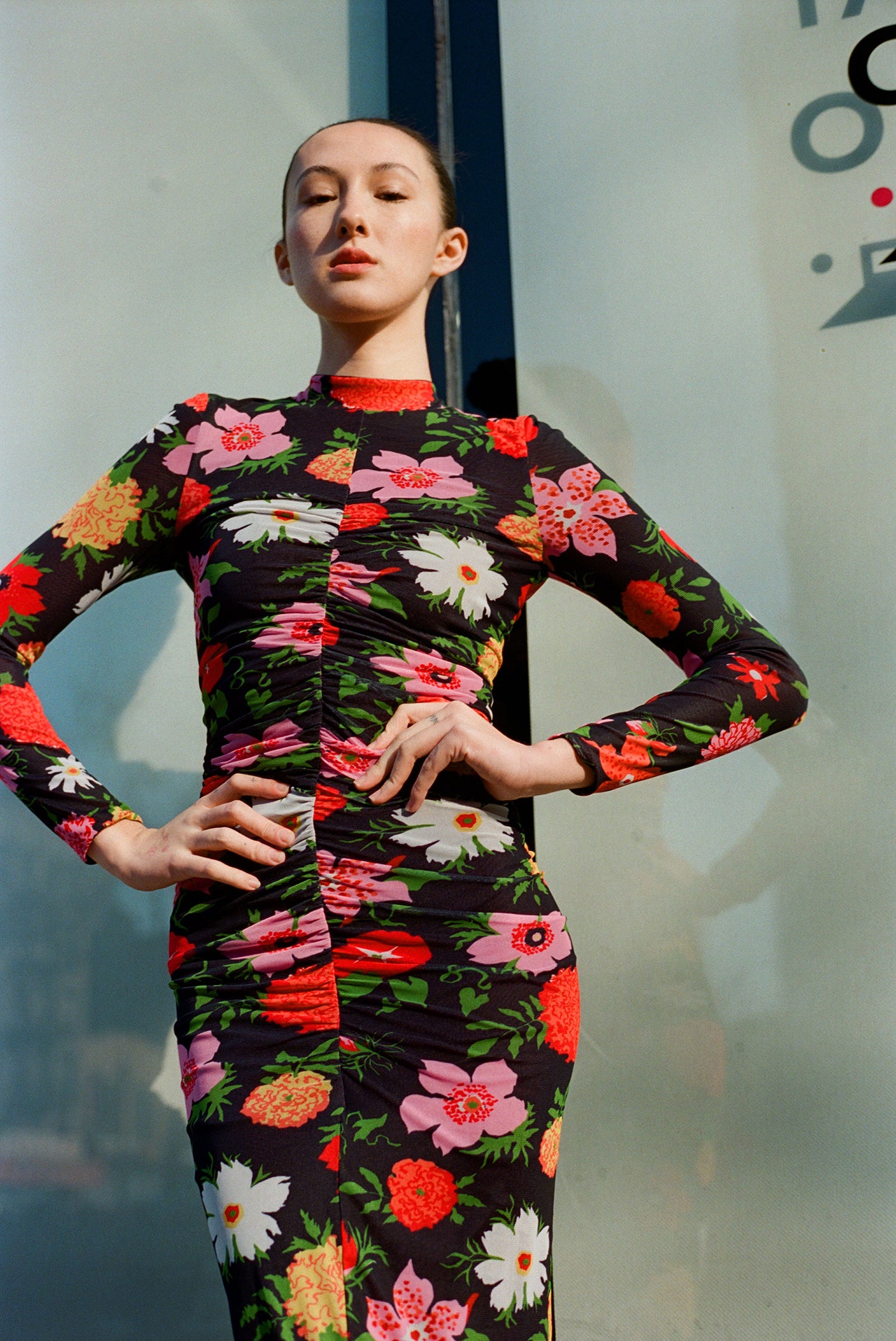 Image of Gemini Dress - Mills Floral / Gamay