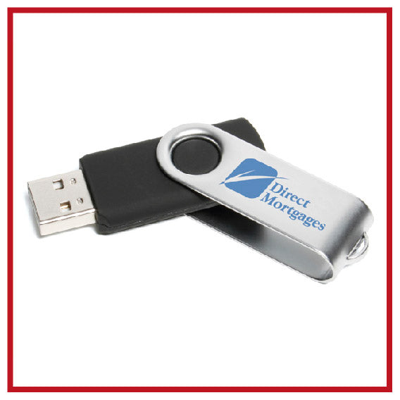 Company logo USB flash drives