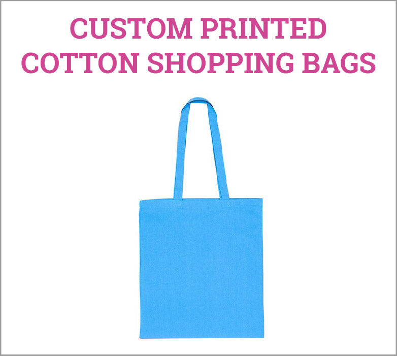 Custom cotton shopping bags