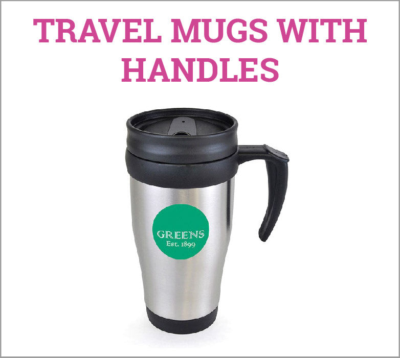 Promotional Travel Mugs with Handles