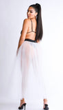 Tulle Maxi Belt (WHITE or RED)