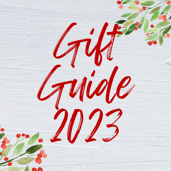 Text reads Gift Guide 2023