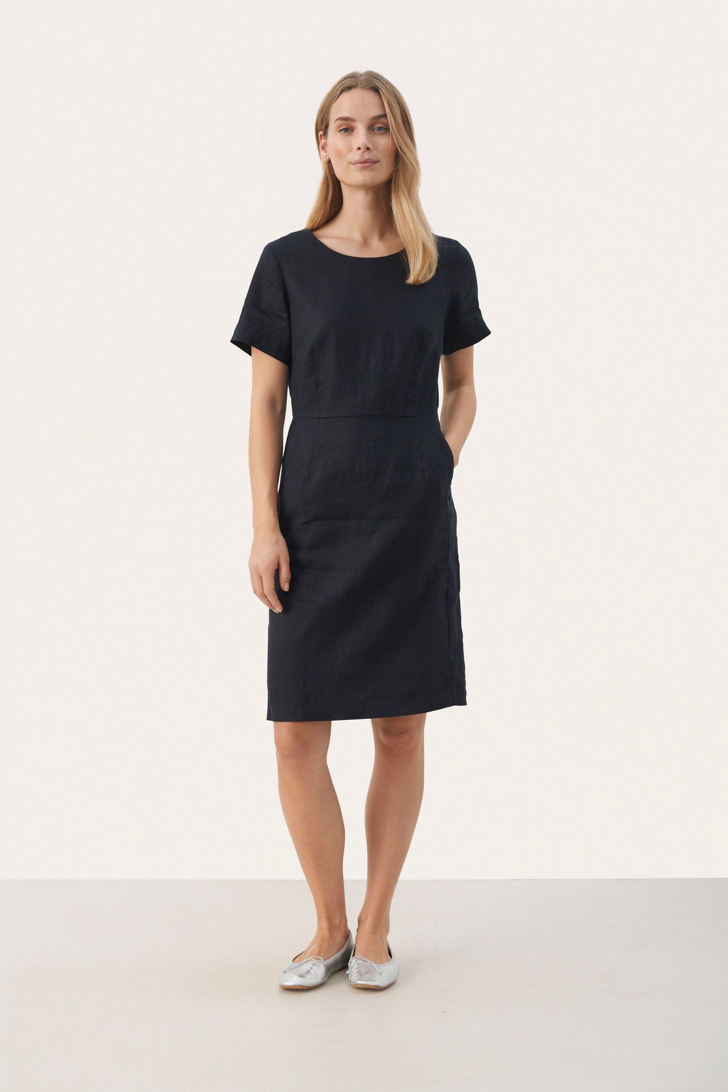 Evarine pure linen dress, Part Two, Dresses for Women, Cocktail, Maxi,  Black & More