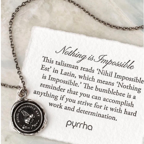Nothing is impossible pendant